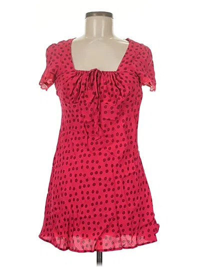 Pre-owned Kimchi Blue Casual Dress In Red