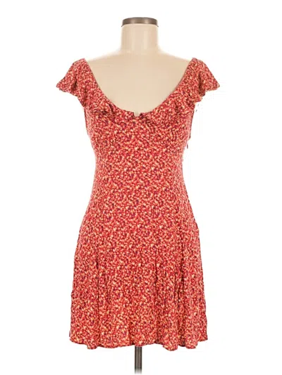 Pre-owned Kimchi Blue Casual Dress In Red