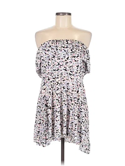 Pre-owned Kimchi Blue Casual Dress In White