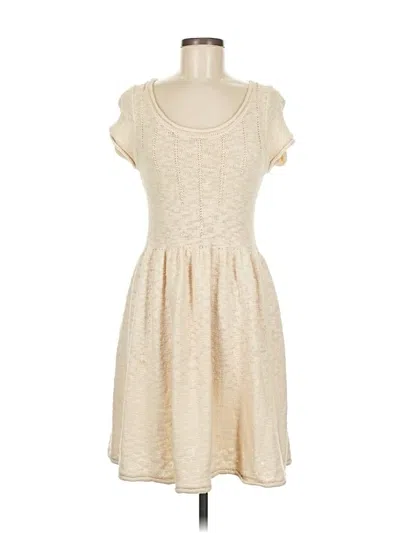 Pre-owned Kimchi Blue Casual Dress In White