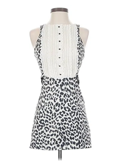 Pre-owned Kimchi Blue Casual Dress In White