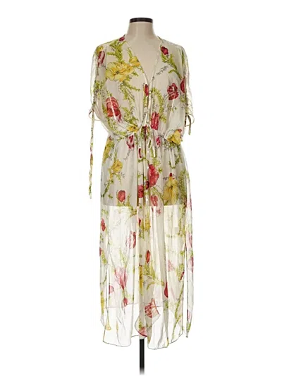 Pre-owned Kimchi Blue Casual Dress In White