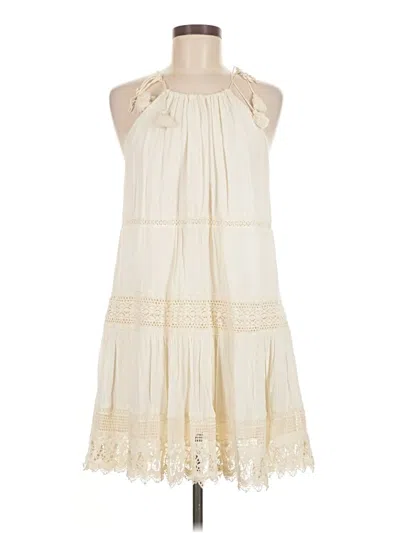 Pre-owned Kimchi Blue Casual Dress In White