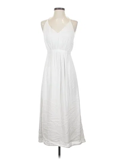 Pre-owned Kimchi Blue Casual Dress In White