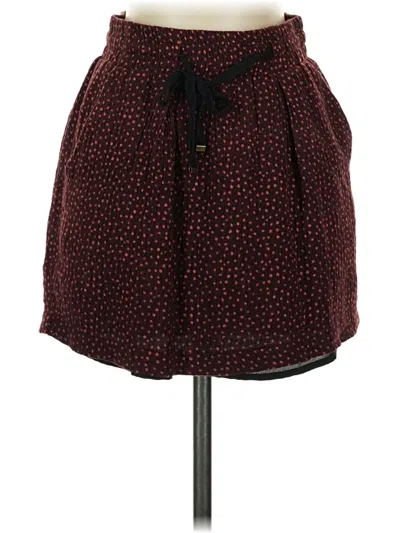 Pre-owned Kimchi Blue Casual Skirt In Burgundy