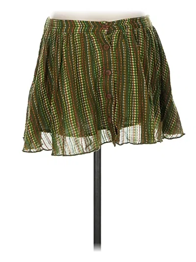 Pre-owned Kimchi Blue Casual Skirt In Green