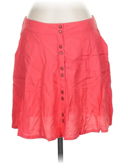 Pre-owned Kimchi Blue Casual Skirt In Orange