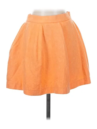 Pre-owned Kimchi Blue Casual Skirt In Orange