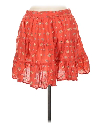 Pre-owned Kimchi Blue Casual Skirt In Red