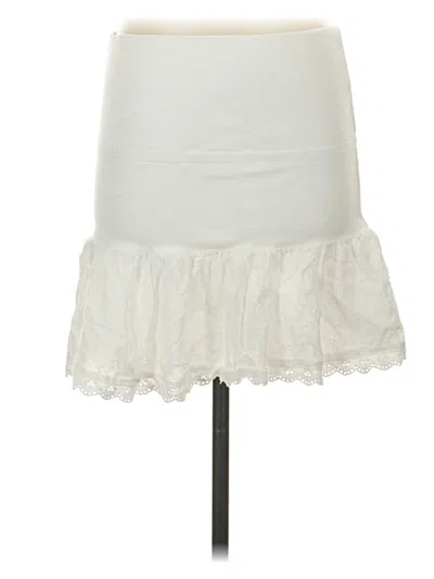 Pre-owned Kimchi Blue Casual Skirt In White