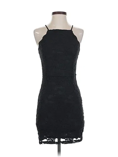 Pre-owned Kimchi Blue Cocktail Dress In Black