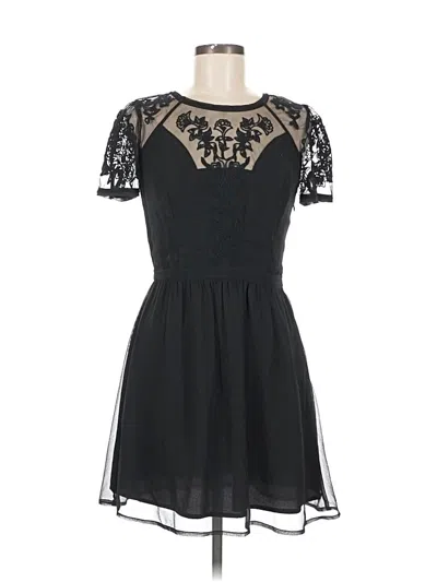 Pre-owned Kimchi Blue Cocktail Dress In Black