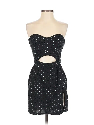 Pre-owned Kimchi Blue Cocktail Dress In Black