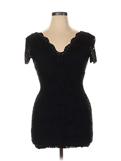 Pre-owned Kimchi Blue Cocktail Dress In Black