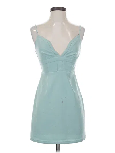 Pre-owned Kimchi Blue Cocktail Dress In Blue