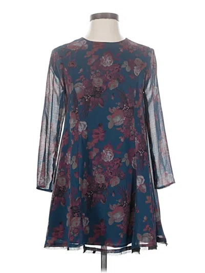 Pre-owned Kimchi Blue Cocktail Dress In Blue