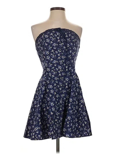 Pre-owned Kimchi Blue Cocktail Dress In Blue