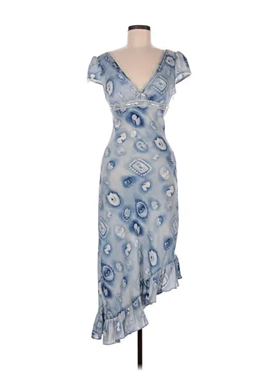 Pre-owned Kimchi Blue Cocktail Dress In Blue