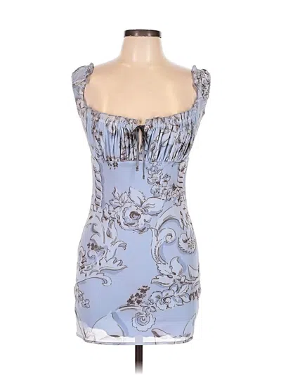 Pre-owned Kimchi Blue Cocktail Dress In Blue