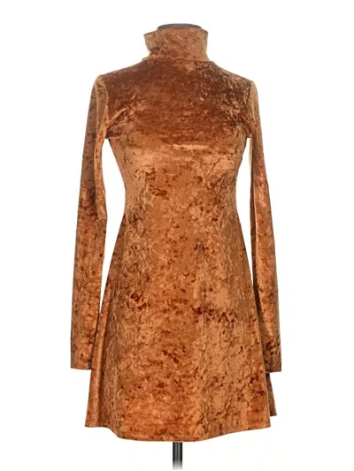 Pre-owned Kimchi Blue Cocktail Dress In Brown