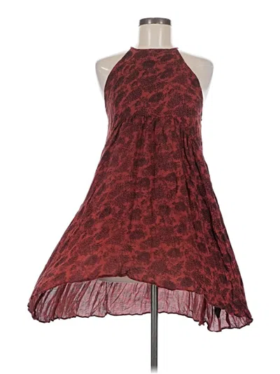 Pre-owned Kimchi Blue Cocktail Dress In Brown