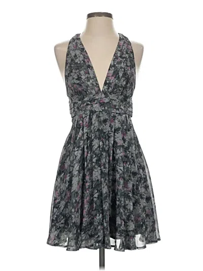 Pre-owned Kimchi Blue Cocktail Dress In Gray