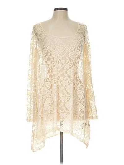 Pre-owned Kimchi Blue Cocktail Dress In Ivory