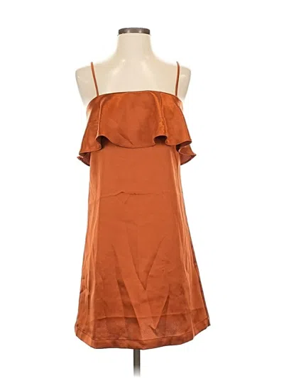 Pre-owned Kimchi Blue Cocktail Dress In Orange