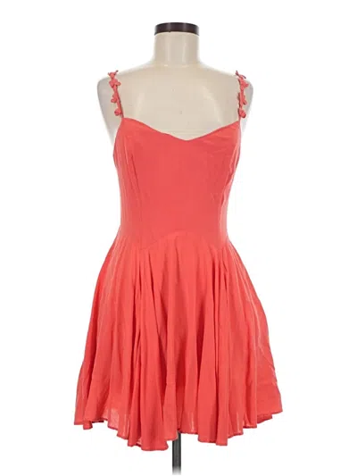 Pre-owned Kimchi Blue Cocktail Dress In Orange