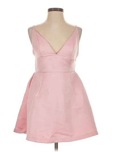 Pre-owned Kimchi Blue Cocktail Dress In Pink