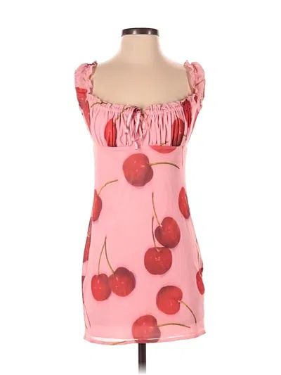 Pre-owned Kimchi Blue Cocktail Dress In Pink