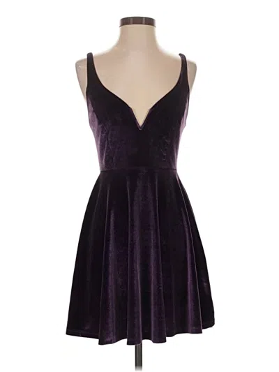 Pre-owned Kimchi Blue Cocktail Dress In Purple