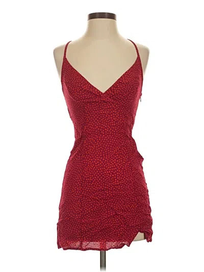 Pre-owned Kimchi Blue Cocktail Dress In Red