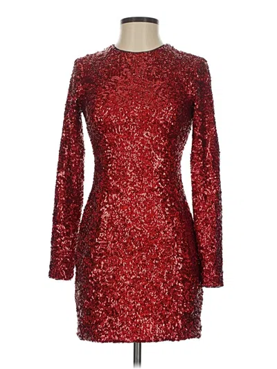 Pre-owned Kimchi Blue Cocktail Dress In Red