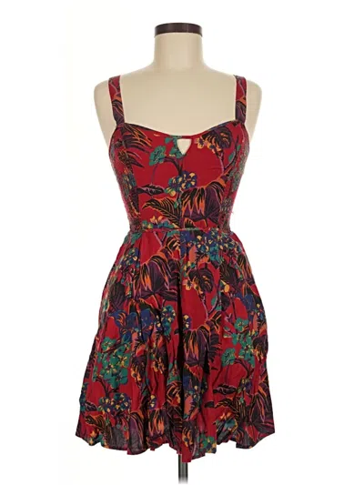 Pre-owned Kimchi Blue Cocktail Dress In Red