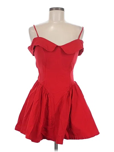 Pre-owned Kimchi Blue Cocktail Dress In Red