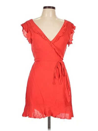 Pre-owned Kimchi Blue Cocktail Dress In Red