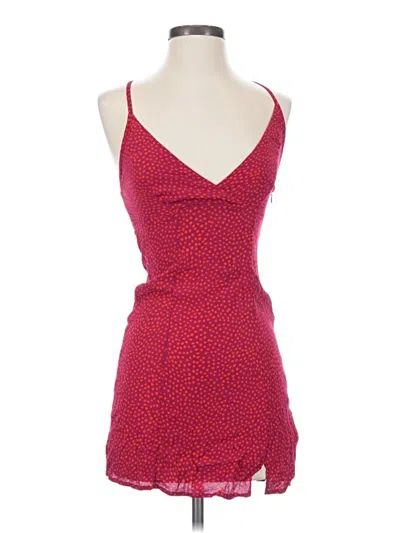Pre-owned Kimchi Blue Cocktail Dress In Red
