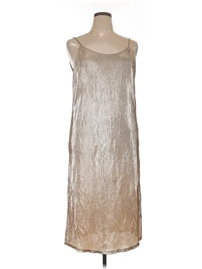 Pre-owned Kimchi Blue Cocktail Dress In Silver