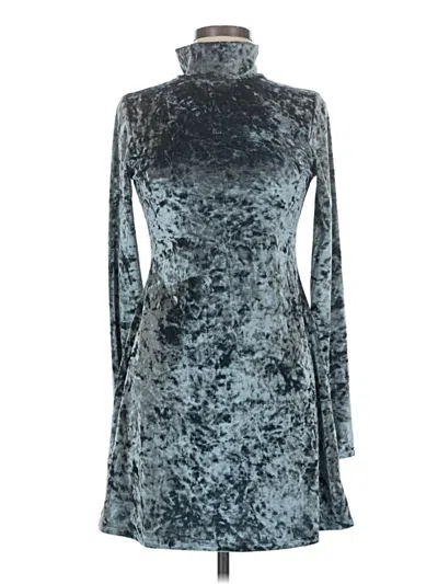 Pre-owned Kimchi Blue Cocktail Dress In Teal