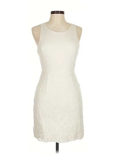Pre-owned Kimchi Blue Cocktail Dress In White