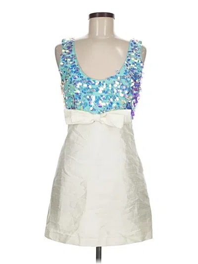 Pre-owned Kimchi Blue Cocktail Dress In White