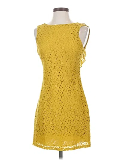 Pre-owned Kimchi Blue Cocktail Dress In Yellow