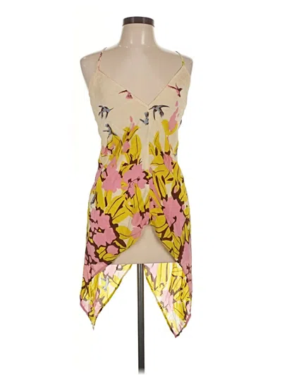 Pre-owned Kimchi Blue Kimono In Yellow