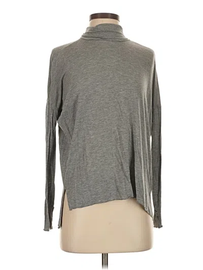 Pre-owned Kimchi Blue Long Sleeve Turtleneck In Gray