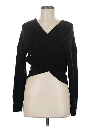 Pre-owned Kimchi Blue Pullover Sweater In Black