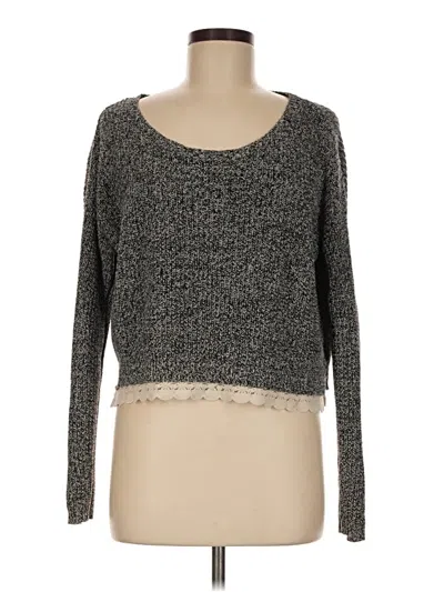 Pre-owned Kimchi Blue Pullover Sweater In Gray