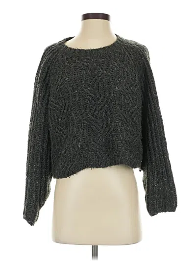 Pre-owned Kimchi Blue Pullover Sweater In Gray