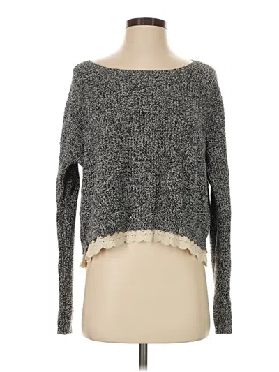 Pre-owned Kimchi Blue Pullover Sweater In Gray