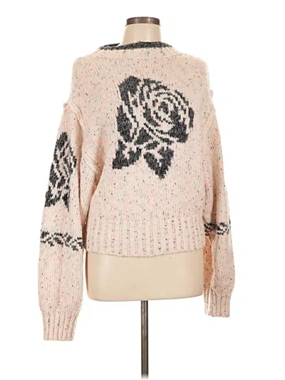 Pre-owned Kimchi Blue Pullover Sweater In Pink